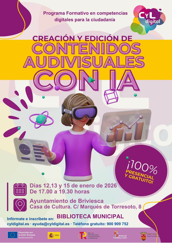 Creación y edición de contenidos audiovisuales con IA