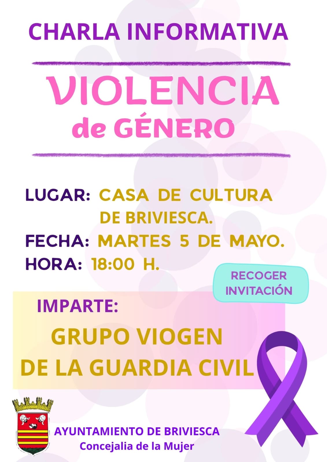 Charla Informativa - VIOLENCIA DE GÉNERO