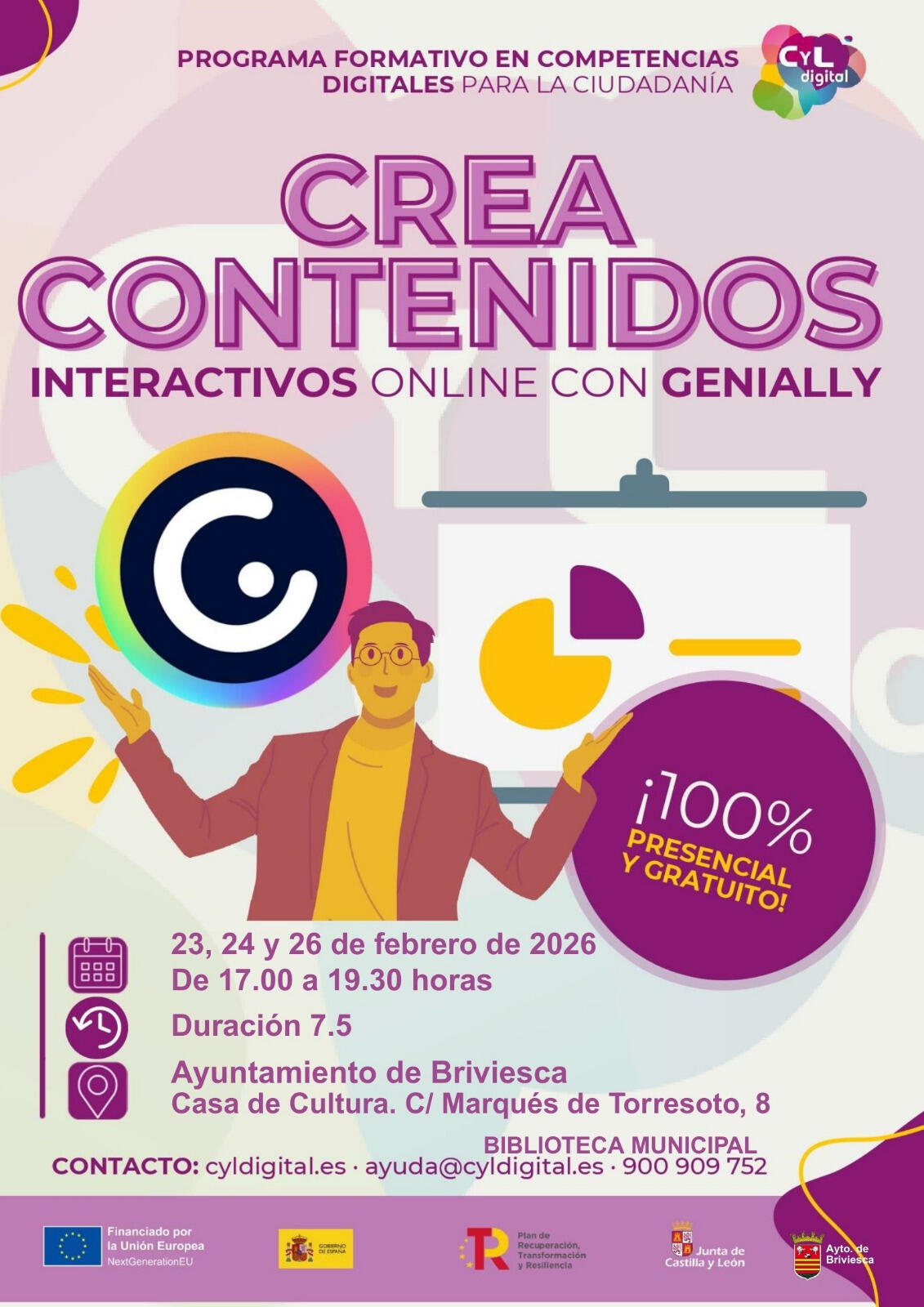 Crea contenidos interactivos online con Genially